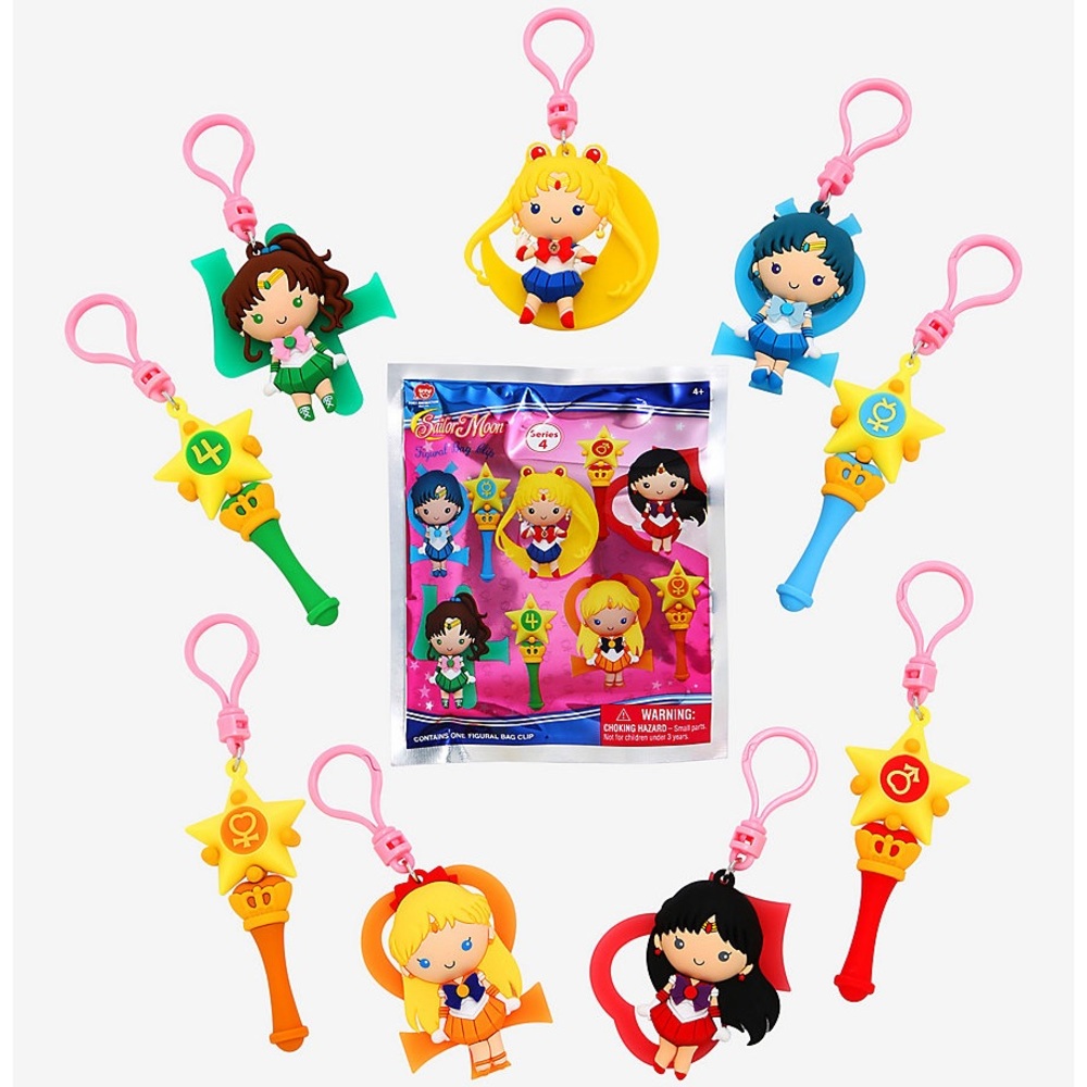 ⚜️Sailor Moon Blind Bag Figural Keychain Series 4! NWT!